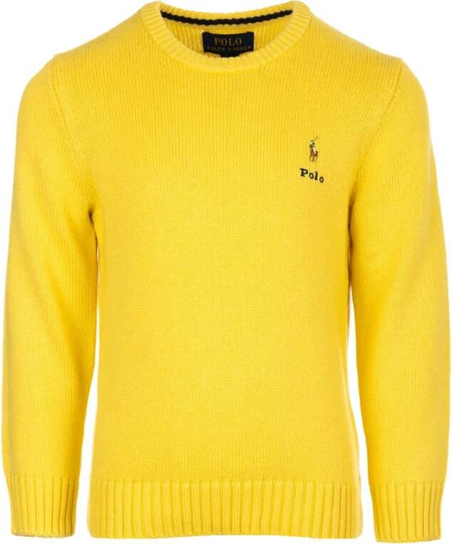 Ralph Lauren Gebreide kleding , Geel, Heren