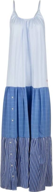 Semicouture Casual kleedjes Blauw Dames