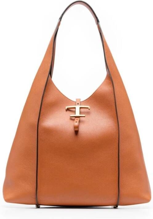 TOD'S Timeless shoulder bag , Oranje, Dames