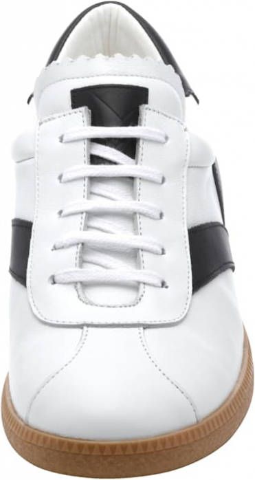 alba moda Court sneaker Wit/Zwart