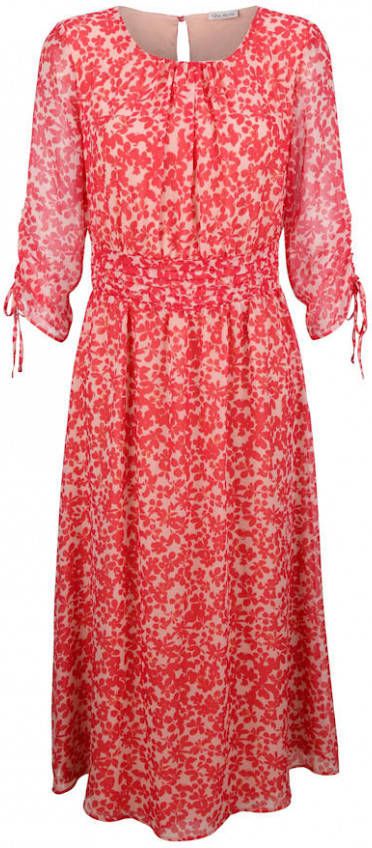 alba moda Jurk met exclusieve print Pink/Roze/Geel