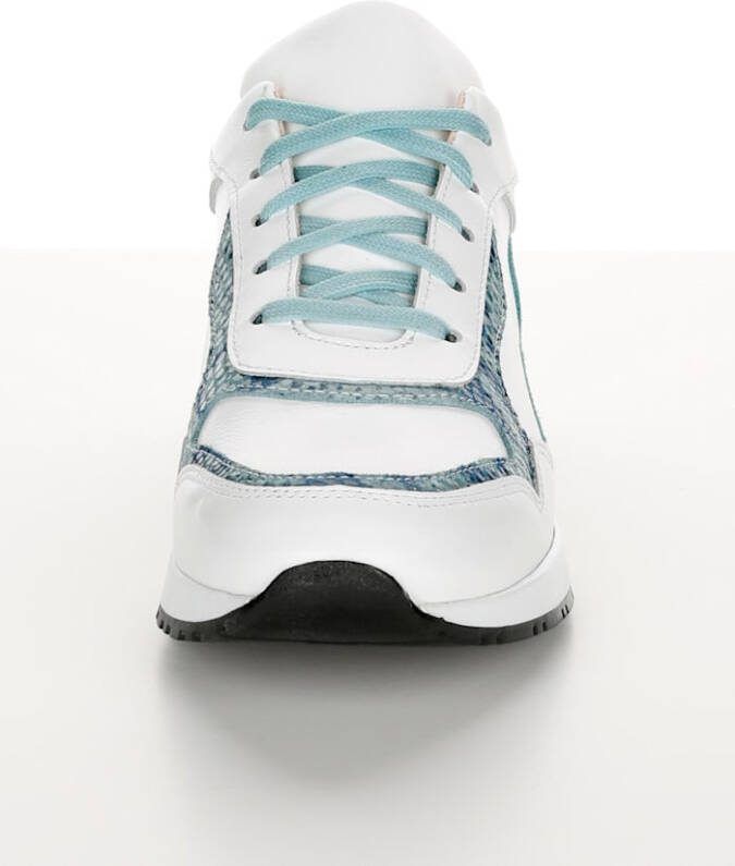 alba moda Sneaker Wit/Turquoise