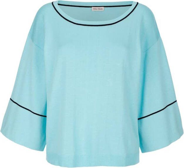 alba moda Trui in patentsteek Mint