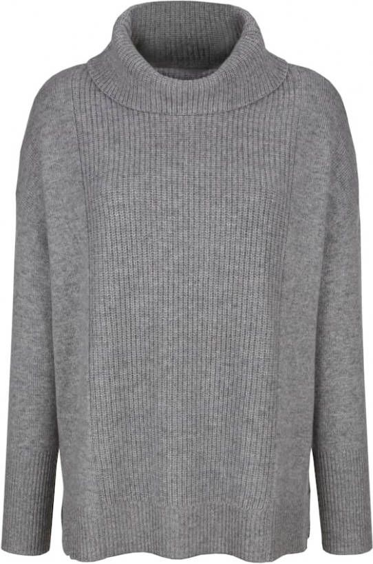 alba moda Trui van zuiver, hoogwaardig kasjmier Grijs