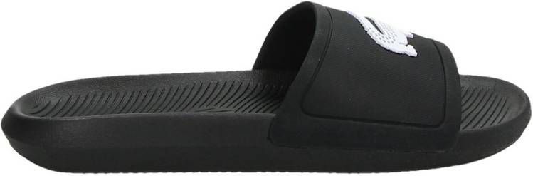Lacoste Croco Slide badslippers zwart