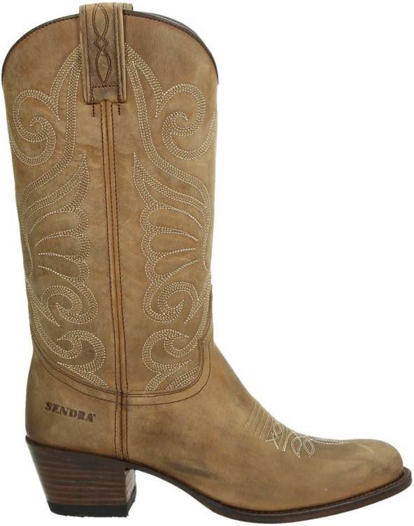 Sendra 11627 Debora leren cowboylaarzen camel