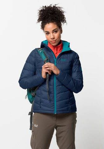 Jack Wolfskin Helium Jas Dames Indigo Blauw