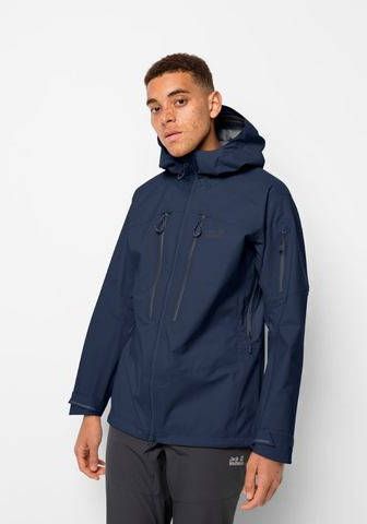 Jack Wolfskin Exolight Pro Hardshell Jas Indigo Blauw