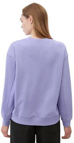 Marc O'Polo O shaped oversized sweatshirt , Paars, Dames