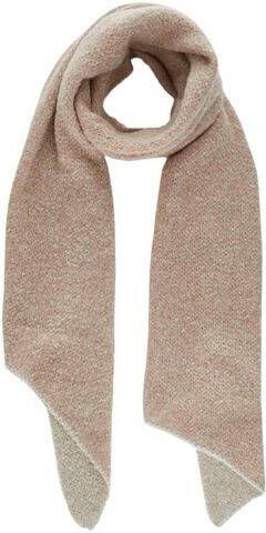 Pieces Zacht gebreide Lange sjaal , Beige, Dames