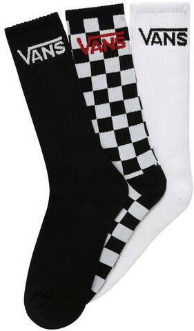 VANS sokken set van 3 zwart/wit