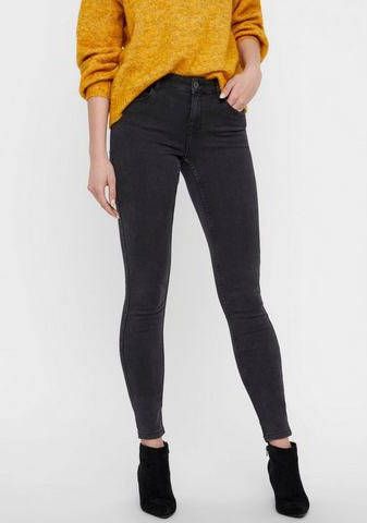 Vero Moda Vmseven NW S Shape UP Jeans Vi501 N: Dark Grey Denim | Freewear Grijs