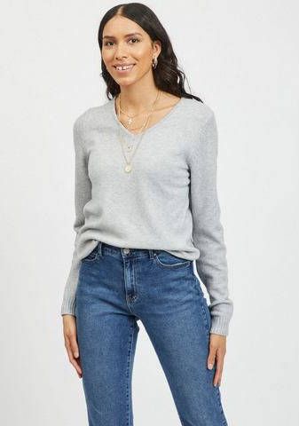 Vila Trui met V hals VIRIL V NECK in gemêleerde look