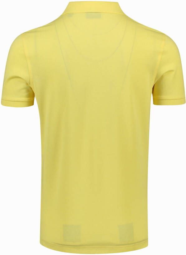 GANT Original Regular Fit Polo shirt Korte mouw geel