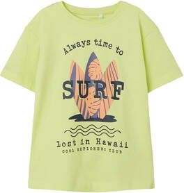 name it T shirt 13202876 , Groen, Heren