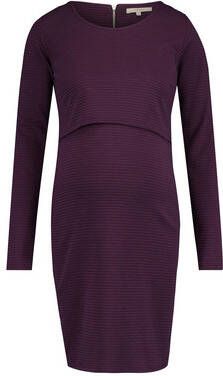 Noppies Mena voedingsjurk van jersey met overlay