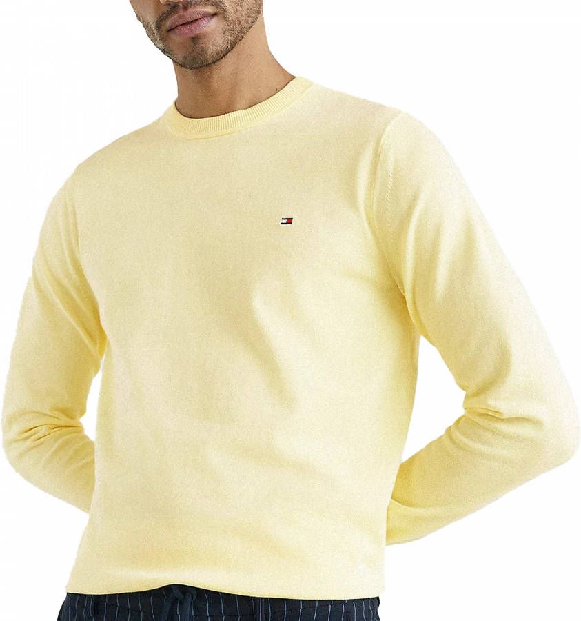 Tommy Hilfiger Sweater crew neck lemon twist(mw0mw21316 zhf )