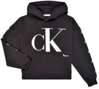 Calvin Klein Hoodie MINI MONOGRAM CK HOODIE met grote logoprint