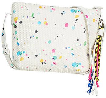 Desigual geweven crossbody tas met all over print ecru