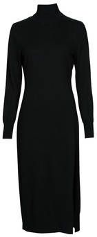 Michael Kors Lange Jurk MICHAEL TURTLE NK SLIT MIDI DRS