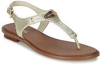 Michael Kors Sandalen Plate Thong , Geel, Dames