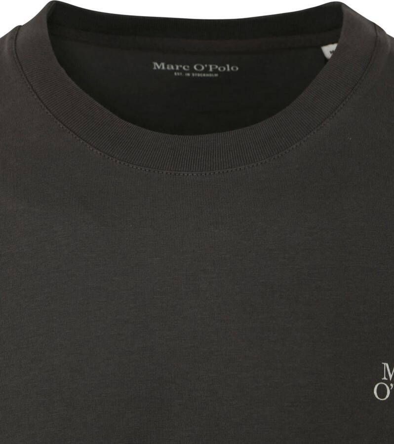 Marc O'Polo T Shirt , Zwart, Heren