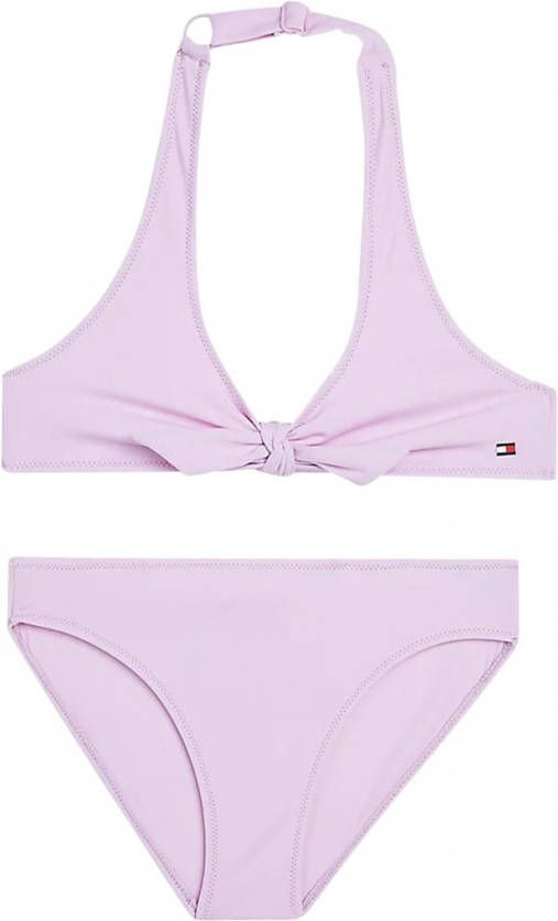 Tommy Hilfiger Bikini met strikdetail en logoprint
