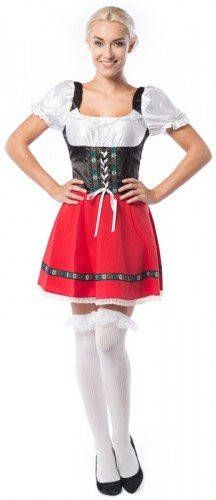 Confetti Oktoberfest jurkje sexy rood