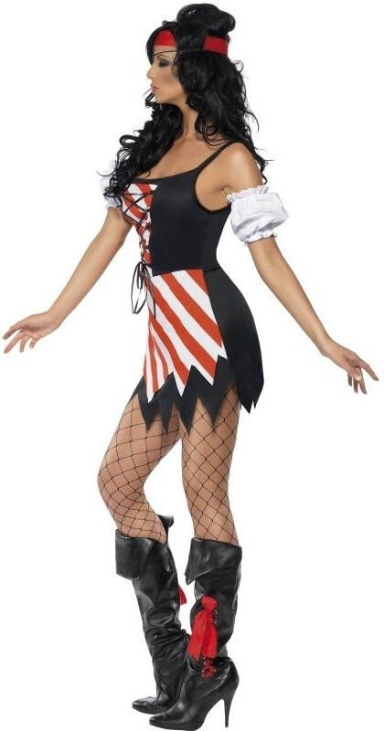 Feestbazaar Fever dames piraten verkleedkostuum