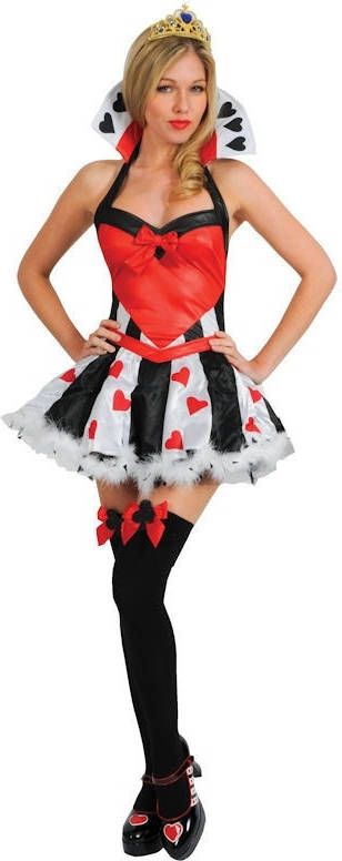 Confetti Sexy queen of hearts jurkje