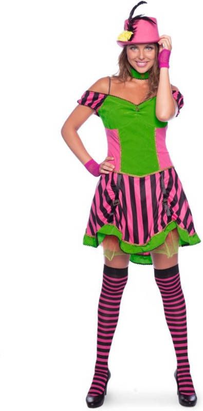 Confetti Steampunk jurkje neon sexy