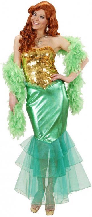 Confetti Zeemeermin jurk lady ocean