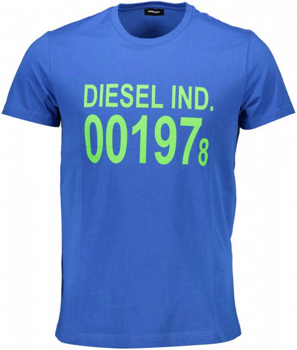 Diesel t shirt t diego_00sasa , Blauw, Heren