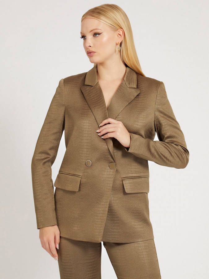 Guess Kroko Satin Blazer