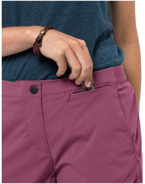 Jack Wolfskin Hilltop Trail Short Dames Paars