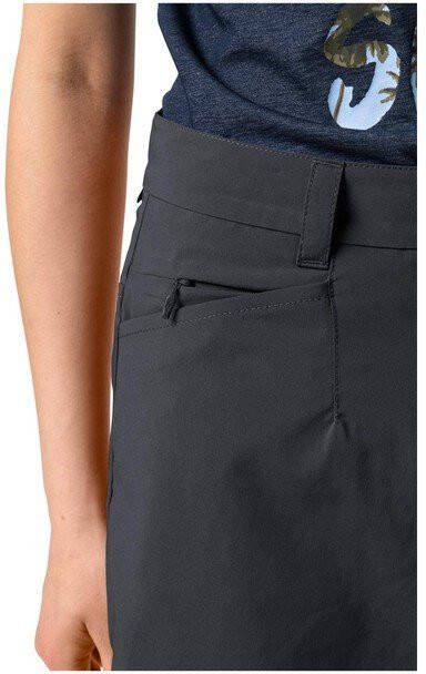 Jack Wolfskin Sonora Broekrok Skort Dames Zwart