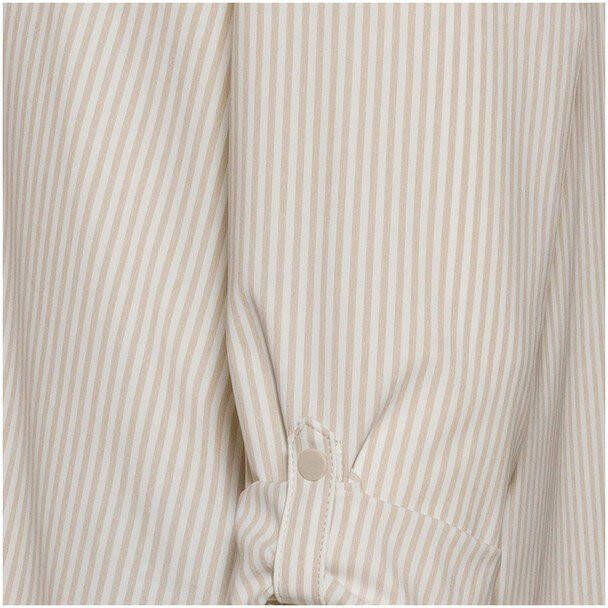 Jack Wolfskin South Port Shirt Dames Lichtgrijs/Gestreept