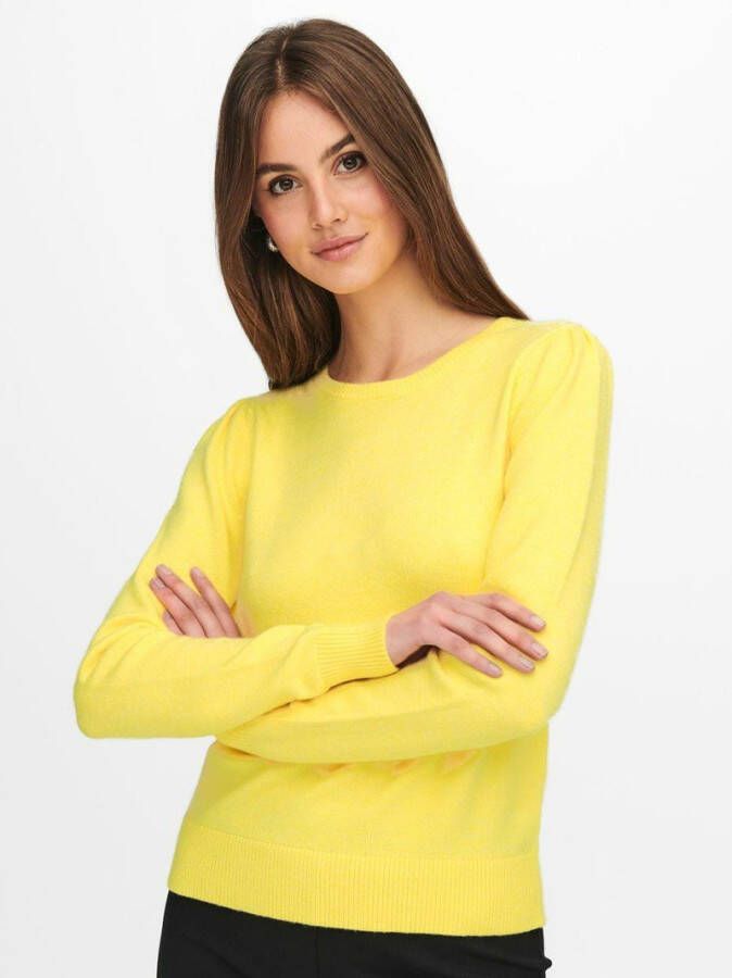 Jacqueline de Yong Gebreide trui pofmouwen