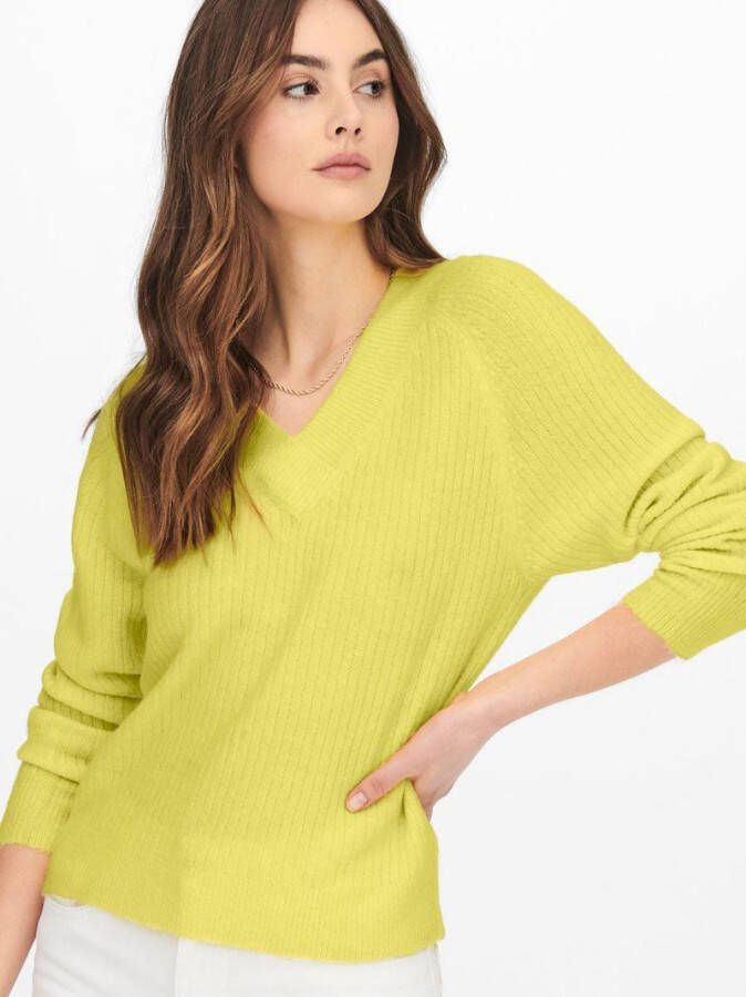 Jacqueline de Yong Gebreide trui v hals