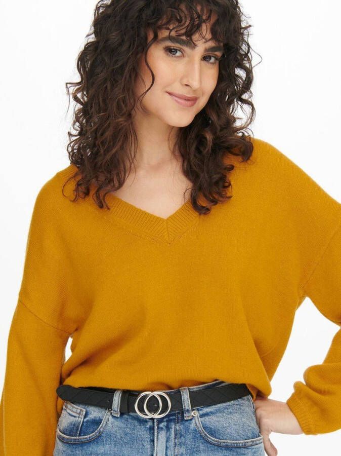 Jacqueline de Yong Gebreide trui volumineuze mouwen