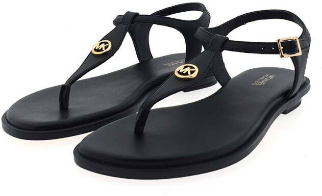 Michael Kors Zwart TeenSand.+ Gar. Plat , Zwart, Dames