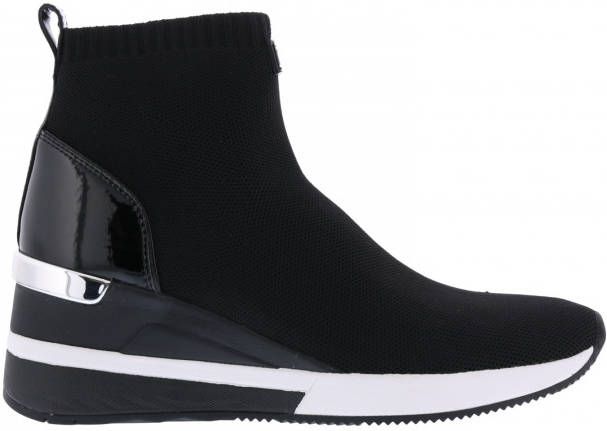Michael Kors Skyler Stretch Knit Sock Sneakers , Zwart, Dames