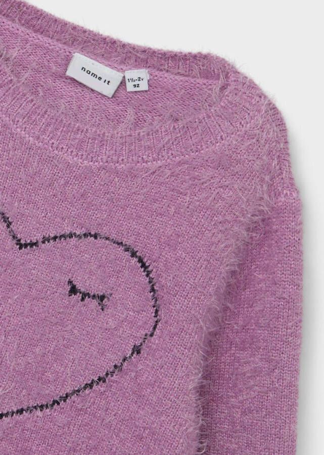 name it Gebreide trui lange mouwen