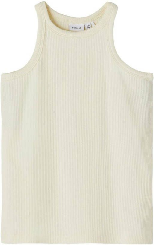 name it ! Meisjes Top -- Geel Katoen/modal/elasthan