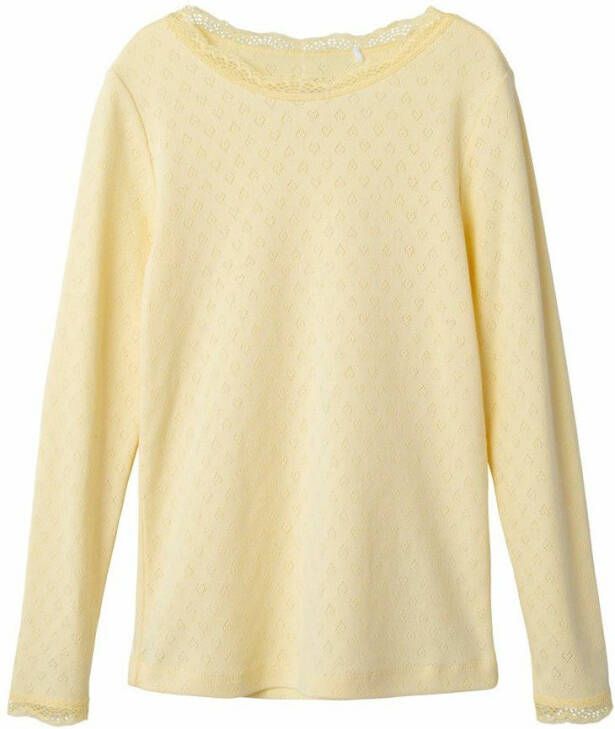 name it Top met lange mouwen slim fit