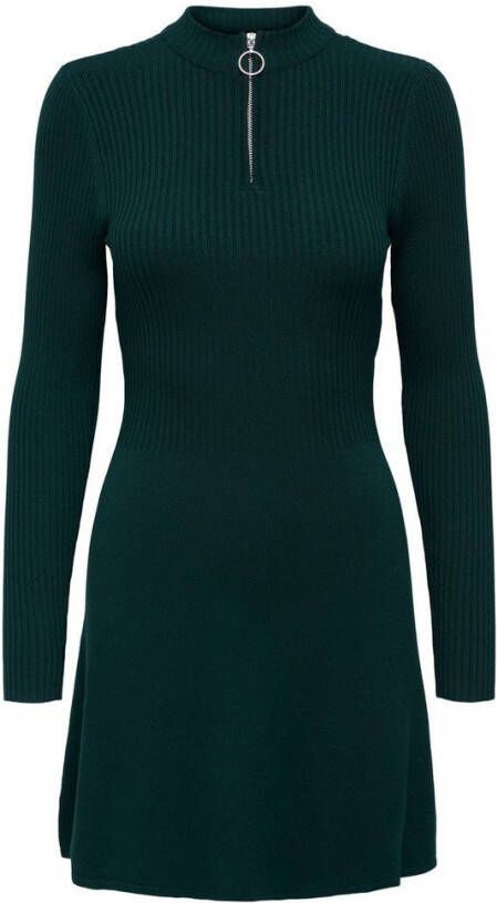 Only Jurk lange mouwen rits