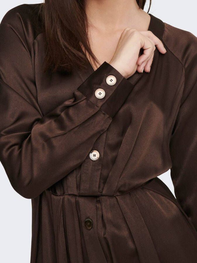 Only Midi jurk v hals