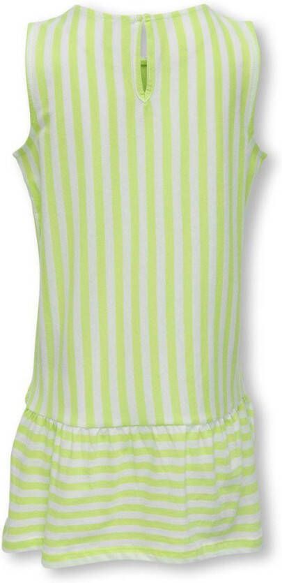 Only Mouwloze jurk gestreepte
