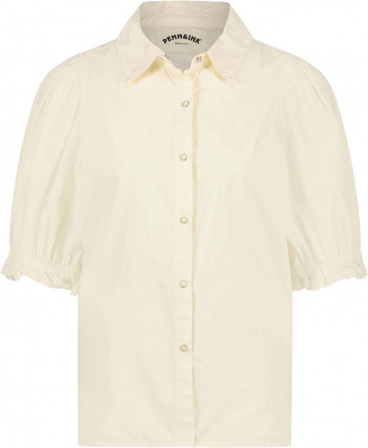 Penn&Ink N.Y Longsleeve shirts Beige Dames