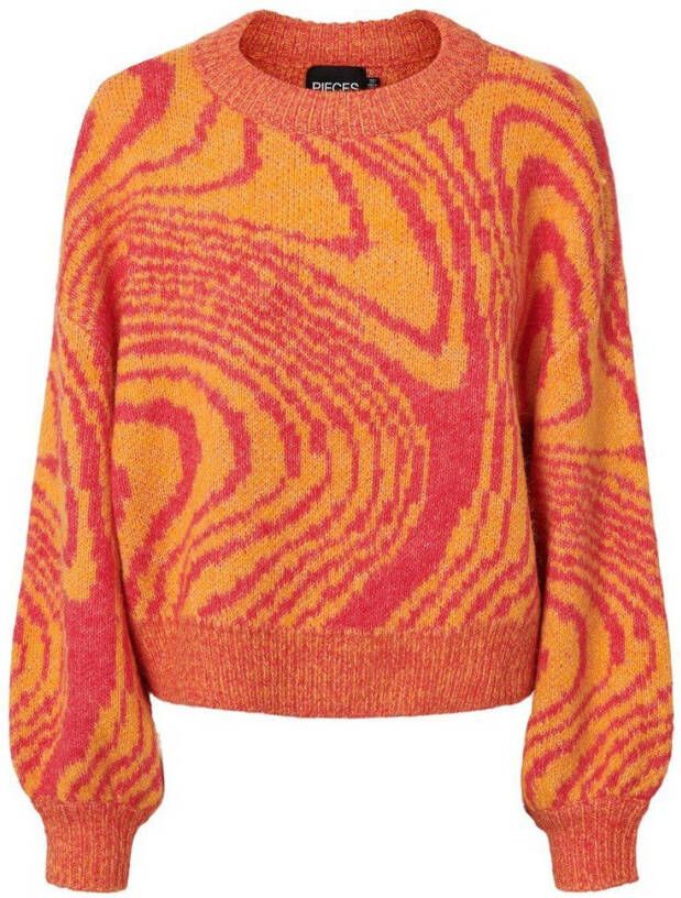 Pieces Gebreide trui pcmara